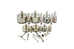China Electric drill hole saw Glass ceramic slate  electroplating drill bits supplier