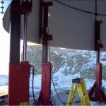 Grain Silo Hydraulic Tank Lifting Jacks with 800mm Min Height and CE Certification