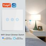 Smart Wireless Remote Light Switch Dimming Wireless Wifi Switch Need Neutral Wire