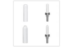 China Loss Zirconia Ceramic Ferrules Fiber Optic System Components LC Ferrules 1.25mm SM supplier