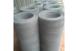 China Weave 10x10 Galvanized Square Wire Mesh Wear Resistant Industrial Screen supplier