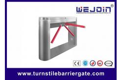 China Subway Access Control Pedestrian Barrier Gate Electronic With IC Card Reader supplier