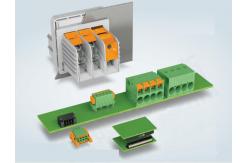 China 8POS 45DEG 2.5MM PCB Wire To Board Terminal Block COMBICON PTSA supplier