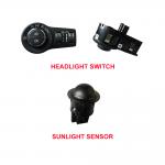 Automatic Adjustment Auto LED Lights Direct Replacement Metal Plastic