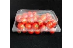China Clear APET Plastic Sheet Clamshell Fruit Use Disposable Containers supplier