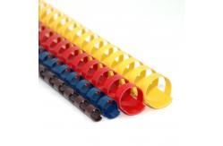 China PVC 21 Rings 250mic Plastic Comb Binding For notebook supplier