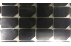 China Black Die Cut Silicone Nitrile Butadiene Rubber Products NBR NR EPDM Cushion supplier