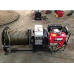 Capacity 30KN 3 Ton Power Puller Winch Pulling / Hoisting 8m / Min Fast Traction Speed for sale