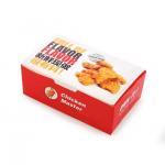 Wholesale Customized Hamburger Packaging Box Printing Disposable Biodegradable Kraft Paper for sale