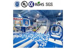 China 100-Passenger Ice Theme Indoor Playground for Kids - Customizable Naughty Castle supplier