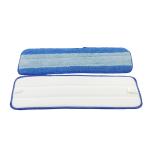 18 Blue Microfiber Sponge Inner Household Wet Mop Pad