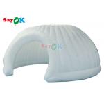 Outdoor PVC Oxford Inflatable Air Tent Panorama Dome White Wedding Inflatable Marquee Tent for sale