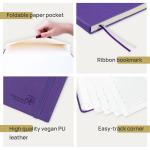 Softcover 2023 ODM Custom Weekly Planner 2022 2024 Yearly Agenda Monthly Tabs