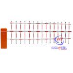 Professional Fence Parking Barrier Gate With RFID UHF Reader Aluminum Alloy 1M To 4.5M for sale