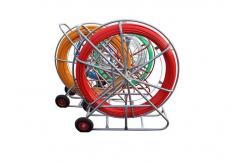 China Yellow Transmission Line Stringing Tools , 16 Mm 200 M Fiberglass Duct Rodder supplier