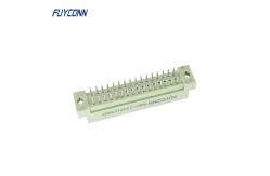 China PCB Eurocard Connector 3 rows 32P Vertical Male DIN41612 Connector supplier