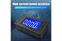 China Large Screen LCD Display AC Digital Ammeter 80 ~ 260V 5A CE FCC supplier