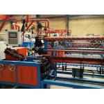 Double Wire 3m Width Touchscreen Automatic Chain Link Fence Machine for sale