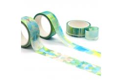 China Custom Design Any Patterns Washi Tape Printed Rose Gold Foil Washi Tape supplier