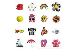 China Tote Beach Black Toys Keychain Letters And Numbers Custom Rubber Keychain supplier