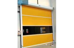 China Dust Proof 3000mm Width 1.5mm PVC Roller Shutter Doors supplier