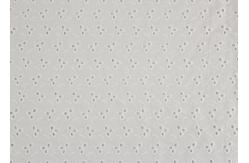 China Leaf Design Eyelet Cotton Lace Fabric For Absorbent And Breathable Nightgown supplier