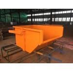ODM Orange 4 Yard Skip Crane Boat Skip For Construction Garbage for sale
