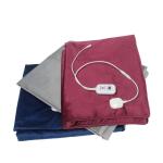 Wholesale Custom Home Best Portable Smart Washable Folding Far Infrared Energy Efficient Flannel Heated Blanket for sale