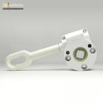 Chinese Aluminium Gear Box White Retractable Awning Gearbox Hardware for sale