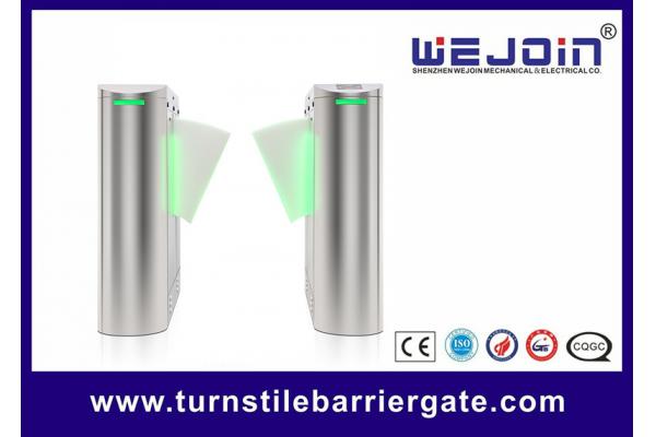 Id Card Reader Flap Barrier Gate Anti Collision