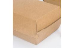 China Customized Disposable Fast Food Grade Corrugated Paper Packaging Burger Box supplier