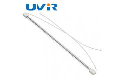 China 3000W Infrared Heater Element Replacement , Tungstan Ceramic White Ir Heat Lamps supplier