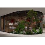 High Simulation Landscape Plastic Pine Tree 150cm Restaurant Ornaments