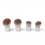 Portable Mineral Aluminium Ferrule Makeup Kabuki Brush for sale