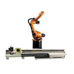 Palletizing Robot Arm Kuka KR 10 R1420 With CNGBS Robot Guide Rail For End-of-Line Palletizing System for sale