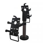 Multi Purpose POS Terminal Stand ABS Pole Metal Material With 2 / 3 Arms