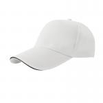 White Golf Sports ODM Custom Baseball Caps Fashionable for sale