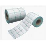 White Rectangle Paper Adhesive Sticker Labels Unprinted In Roll for sale