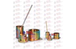 China Steel 75mm Aggregate Crushing Value Apparatus With Cylinder Plunger supplier