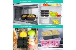 China Microwavable Take Out Pp Disposable Plastic Food Containers With Lid supplier