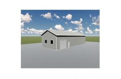 China Fast Assembly Prefabricated Factory Building , Workshop Steel Structure PEB supplier