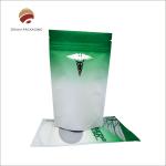 Durable Custom Printed Packaging Pouch With Zipper Closure Environmentally