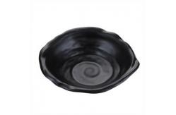 China Non Toxic Black Melamine Soup Bowl in Black - Safe and Durable supplier