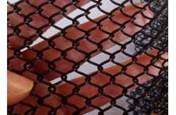 China Aluminum Metal Mesh Drapery , Safety Curtains With Different Tracks supplier