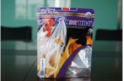 China Stand Up Pet Food Plastic Packaging Pouch Zipper For Chicken supplier