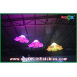 Big Lighting Inflatable Flower Beautiful Rental For Ceiling Decoration