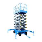 500kg Load Capacity 7.5m Height Semi Electric Mobile Lift for sale
