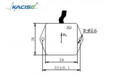 China Aircraft Stability Control Linear Acceleration Sensor , Uniaxial Accelerometer Impact Resistance supplier