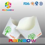 Fold Down Small French Fries Packaging Box Recycle , Eco Friendly for sale