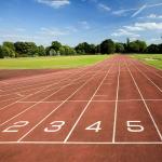 Harmless Synthetic Rubber Flooring 13mm  Indoor Athletic Track for sale